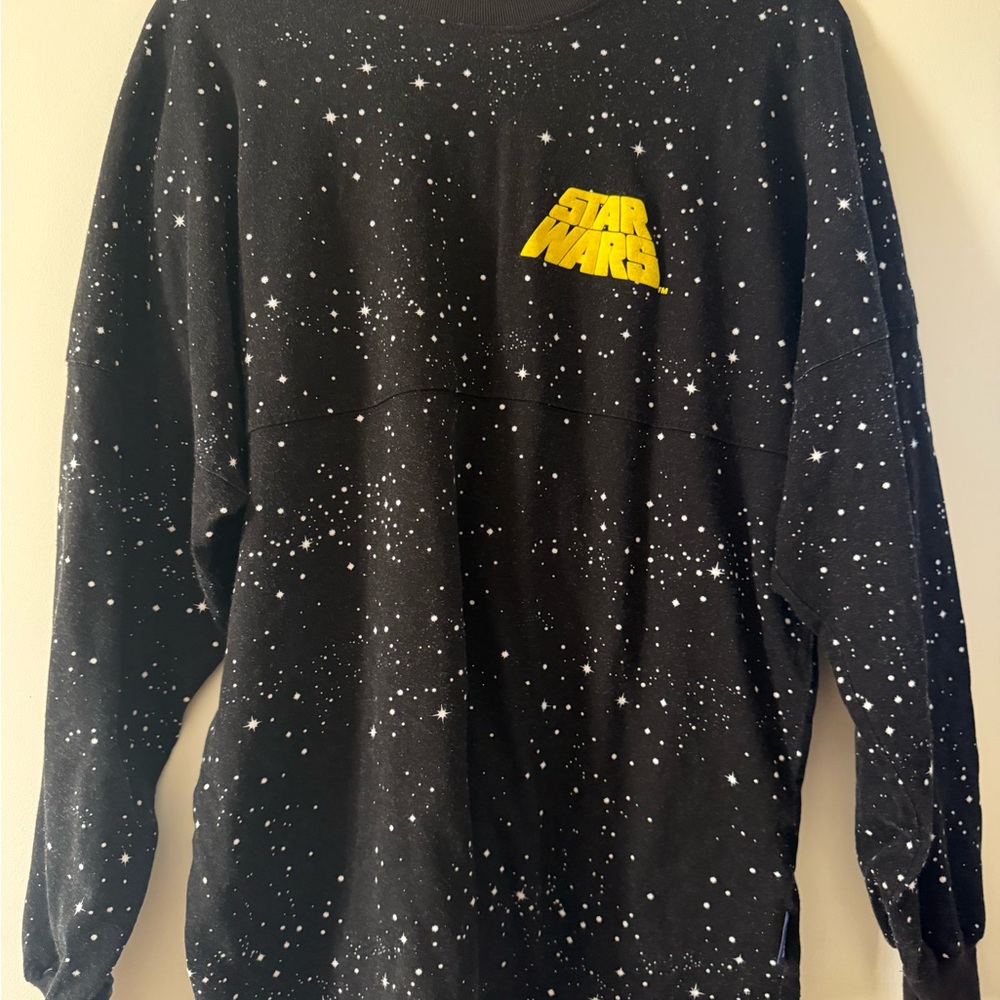 SOLD - Star Wars Black and Yellow Crewneck Sweater